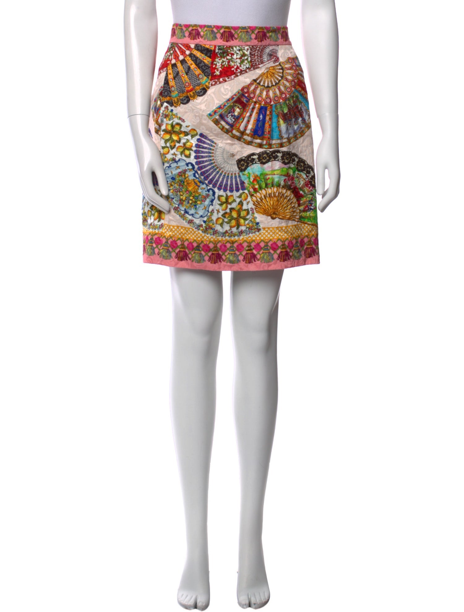 Dolce & Gabbana Printed Mini Skirt