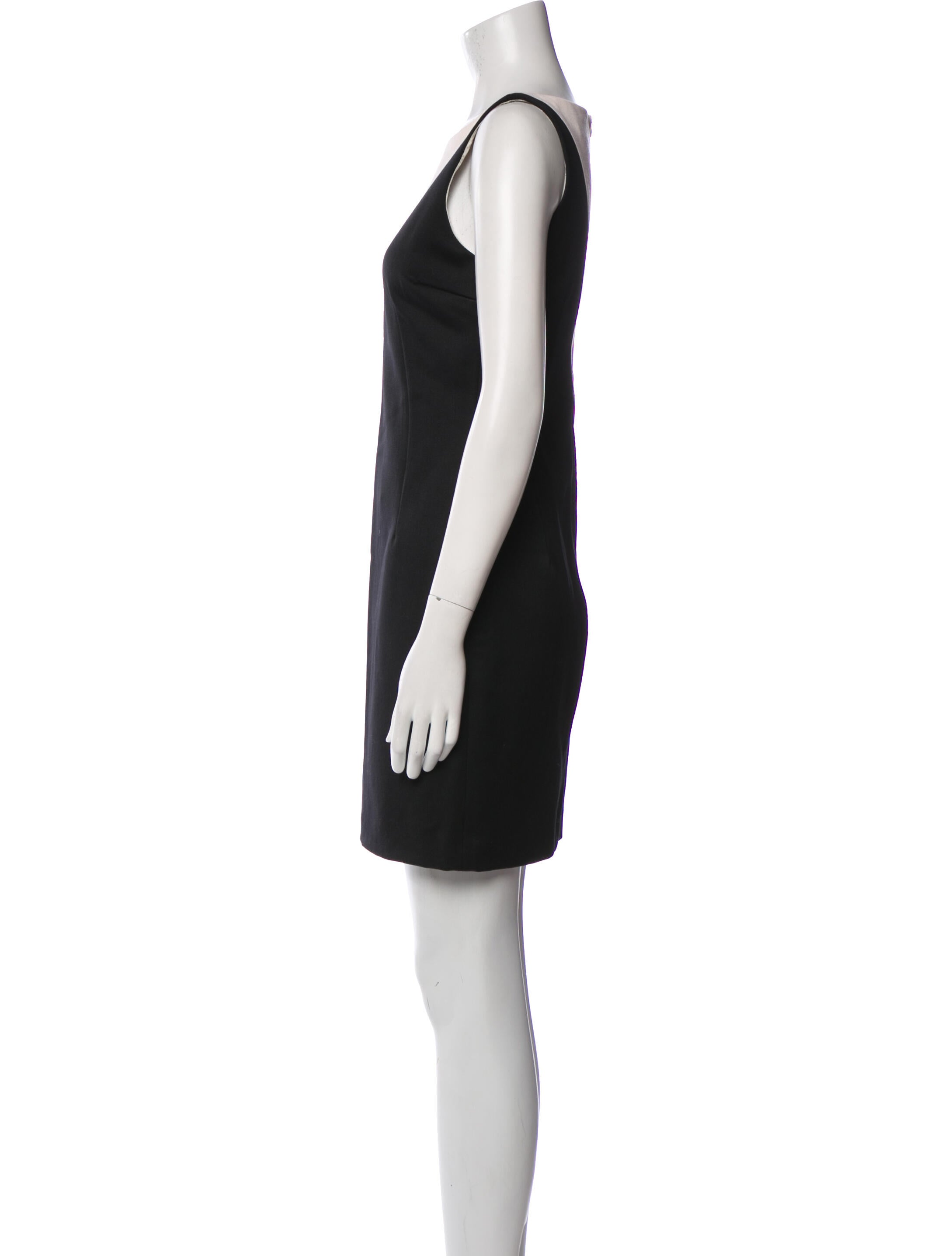 Dolce & Gabbana Virgin Wool Mini Dress