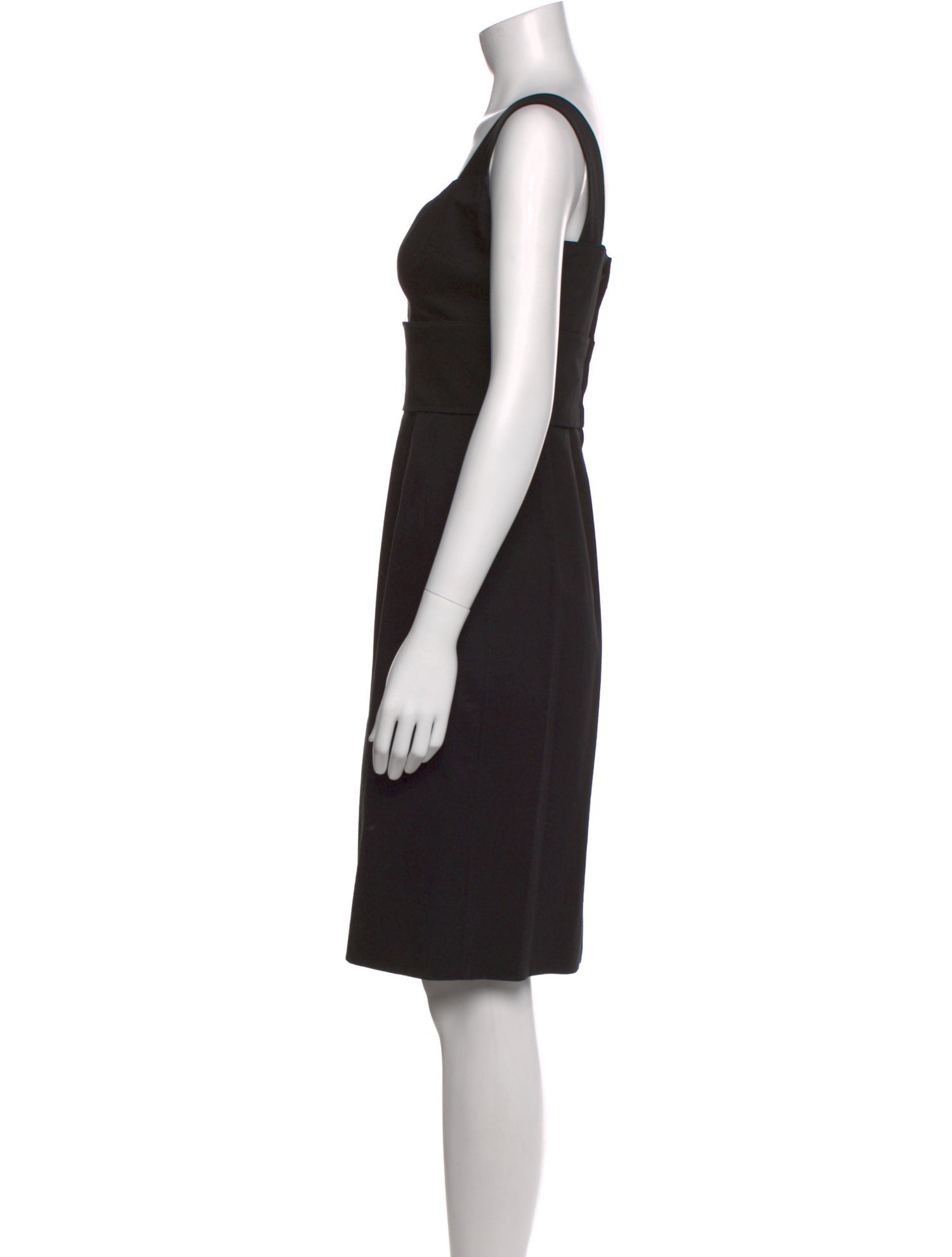 Dolce & Gabbana Square Neckline Knee-Length Dress