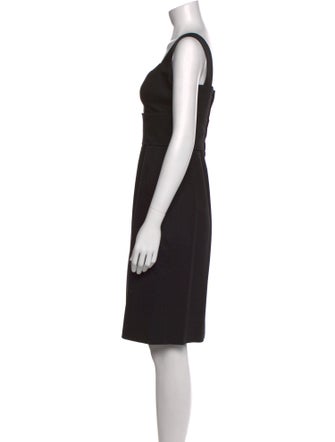 Dolce & Gabbana Square Neckline Knee-Length Dress