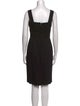 Dolce & Gabbana Square Neckline Knee-Length Dress