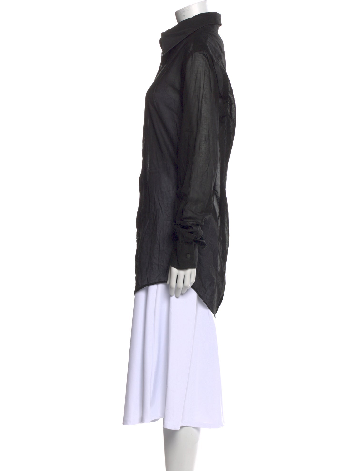 Dolce & Gabbana Vintage Long Sleeve Button-Up Top