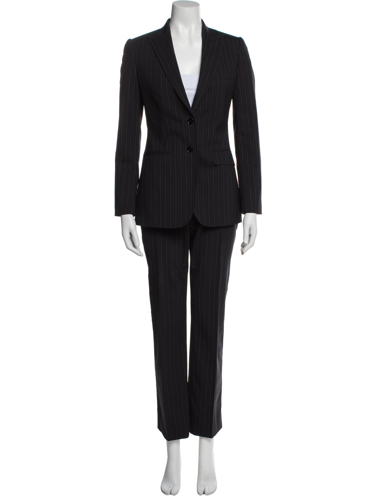 Dolce & Gabbana Virgin Wool Pantsuit