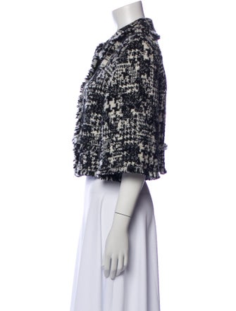 Dolce & Gabbana Tweed Pattern Evening Jacket