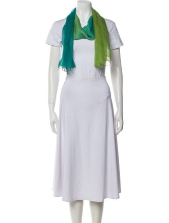 Dolce & Gabbana Silk Printed Scarf