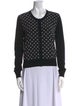 Dolce & Gabbana Virgin Wool Polka Dot Print Sweater
