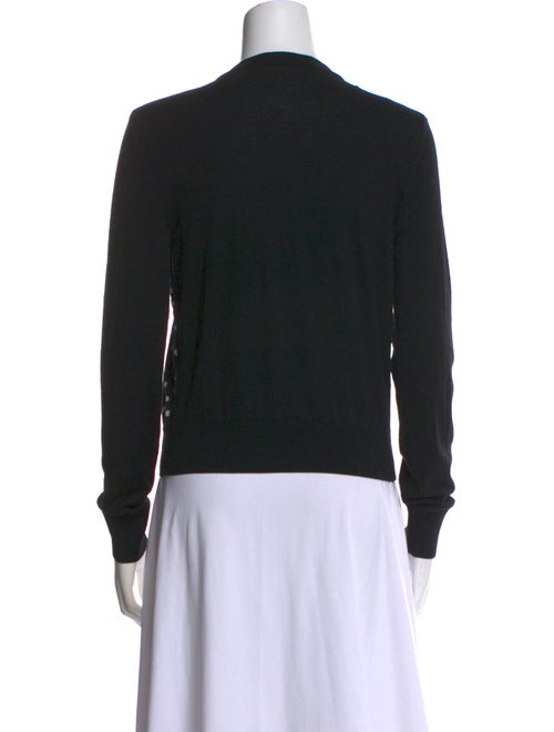 Dolce & Gabbana Virgin Wool Polka Dot Print Sweater