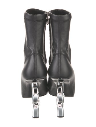 Dolce & Gabbana Leather Sock Boots
