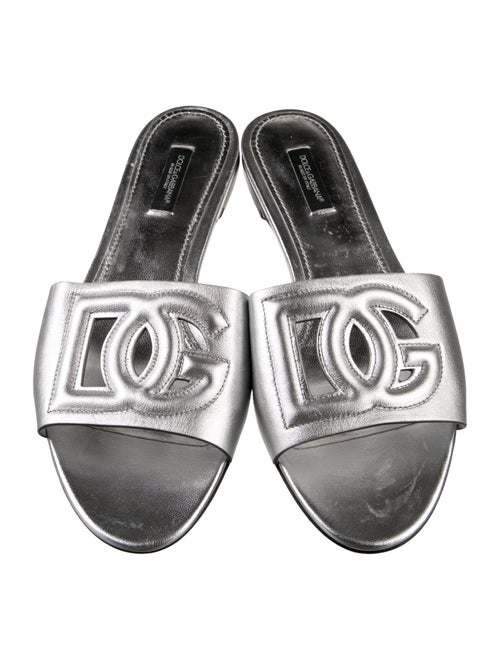 Dolce & Gabbana Leather Slides