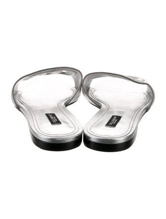 Dolce & Gabbana Leather Slides