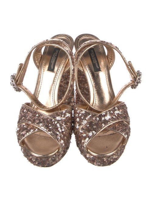 Dolce & Gabbana Sequins Sandals