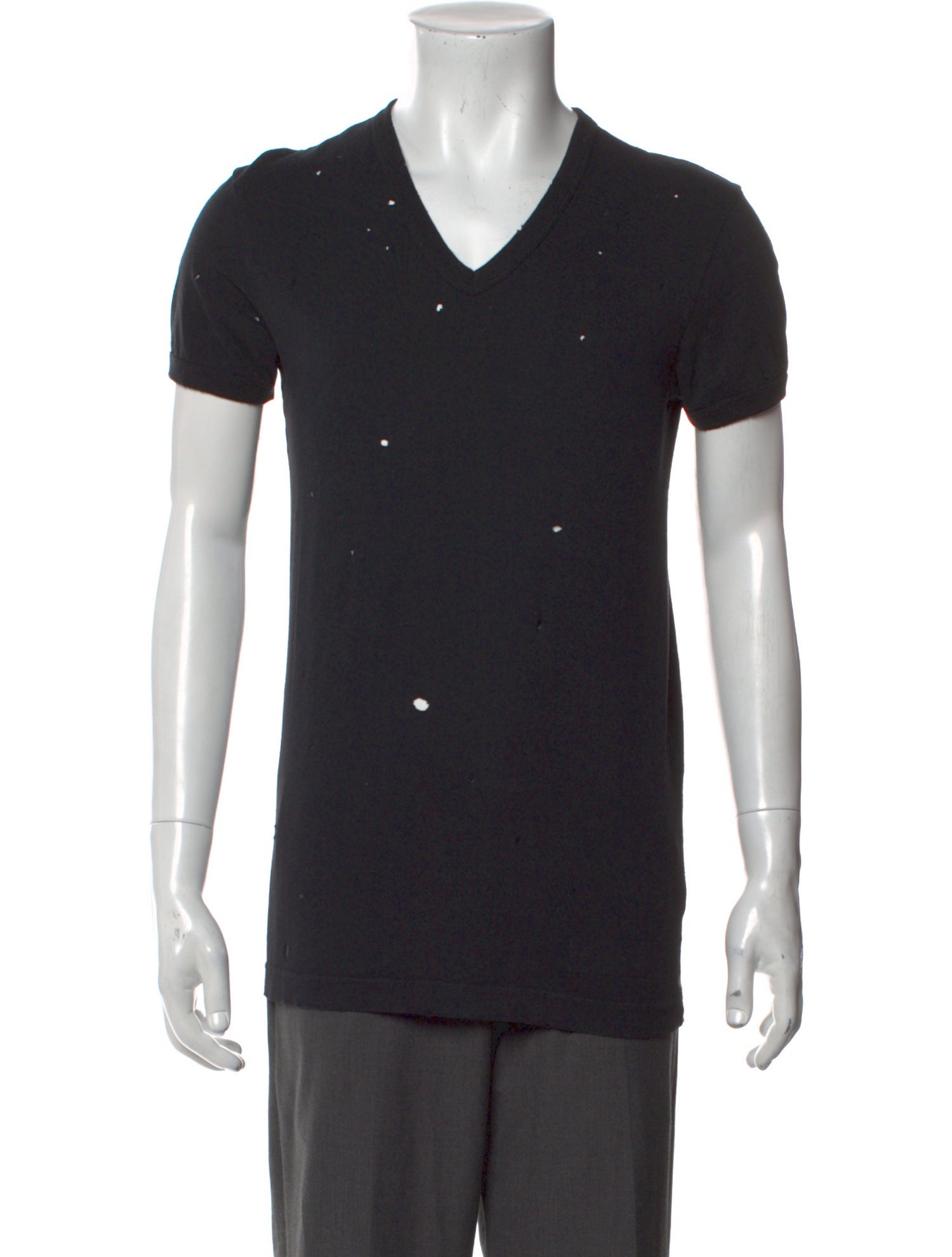 Dolce & Gabbana V-Neck Short Sleeve Henley