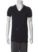 Dolce & Gabbana V-Neck Short Sleeve Henley