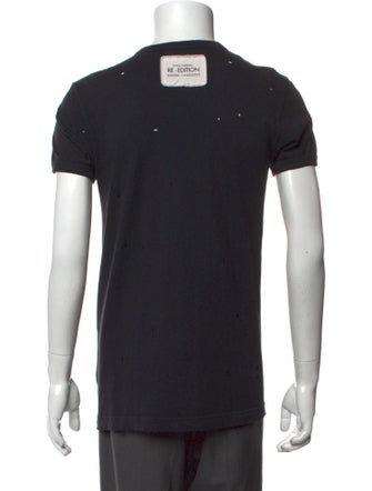 Dolce & Gabbana V-Neck Short Sleeve Henley