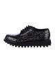 Dolce & Gabbana Patent Leather Printed Oxfords
