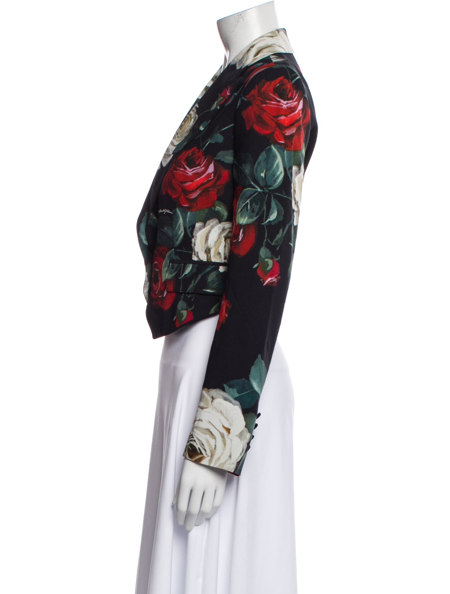 Dolce & Gabbana Floral Print Blazer