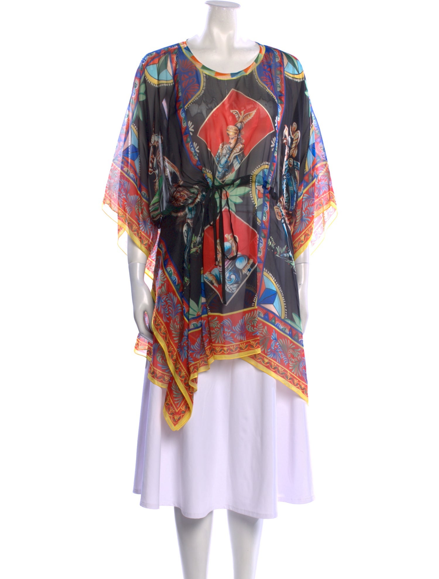 Dolce & Gabbana Silk Printed Tunic