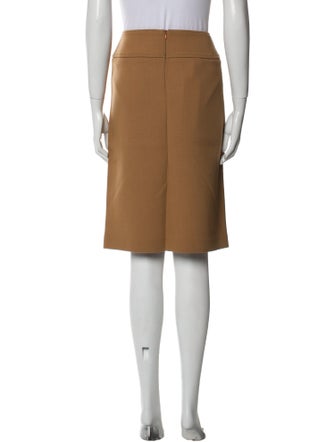 Dolce & Gabbana Virgin Wool Knee-Length Skirt