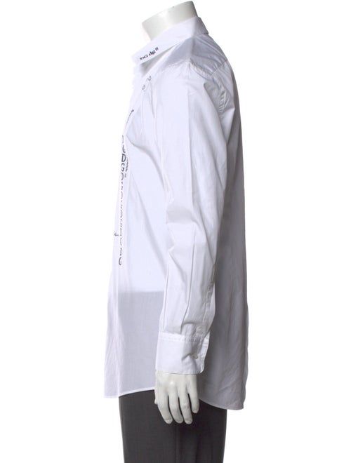 Dolce & Gabbana Graphic Print Long Sleeve Shirt