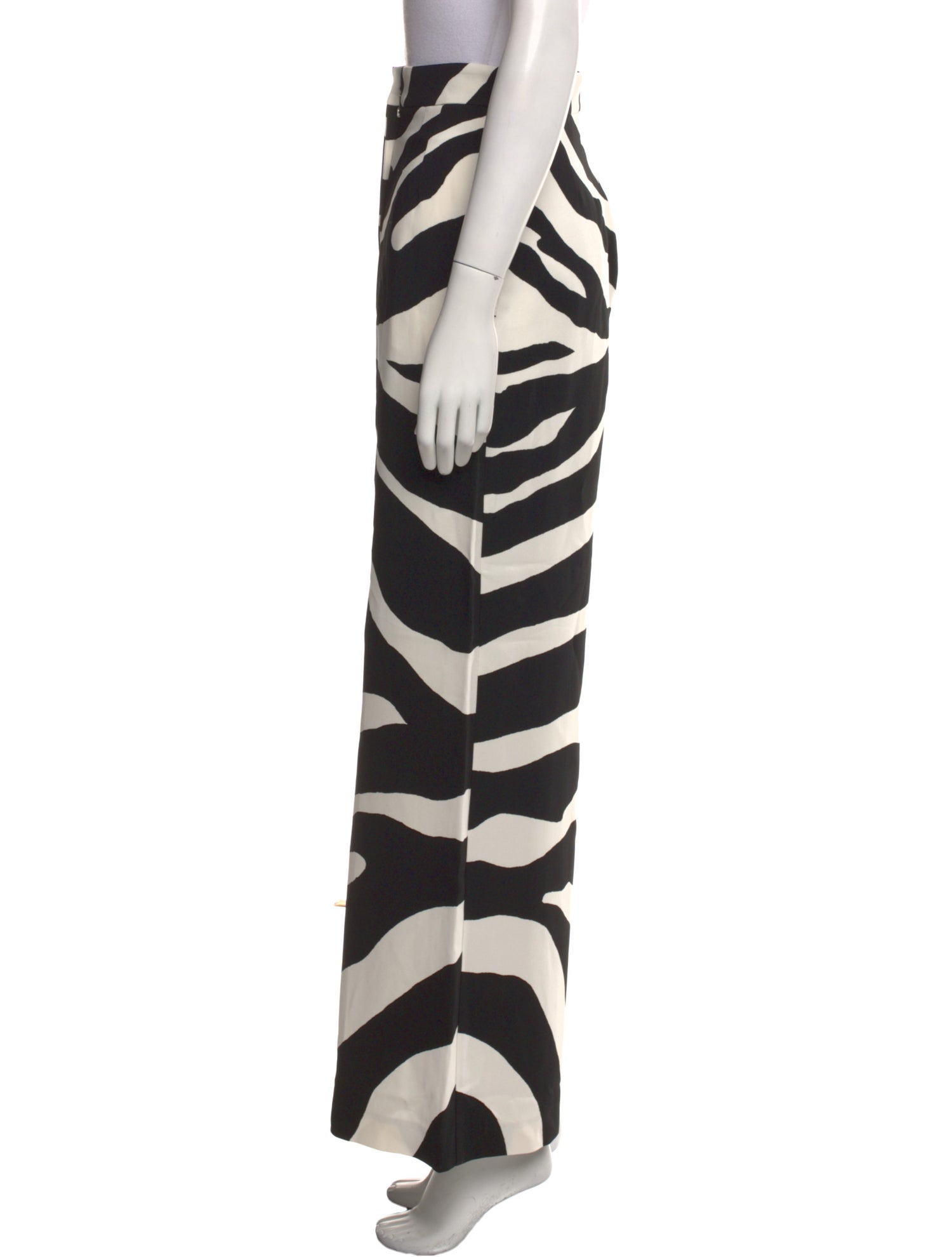 Dolce & Gabbana Striped Wide Leg Pants