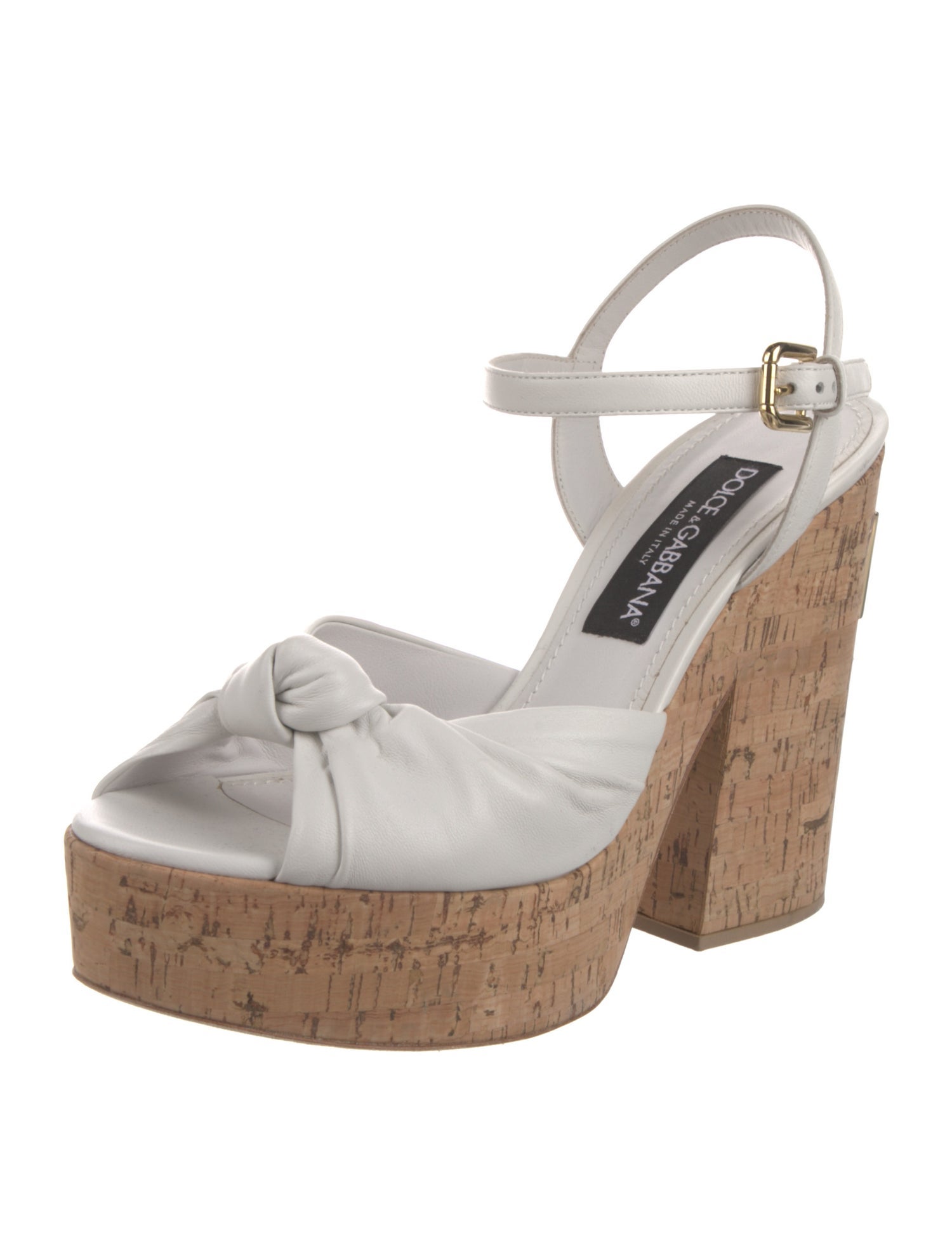 Dolce & Gabbana Leather Sandals