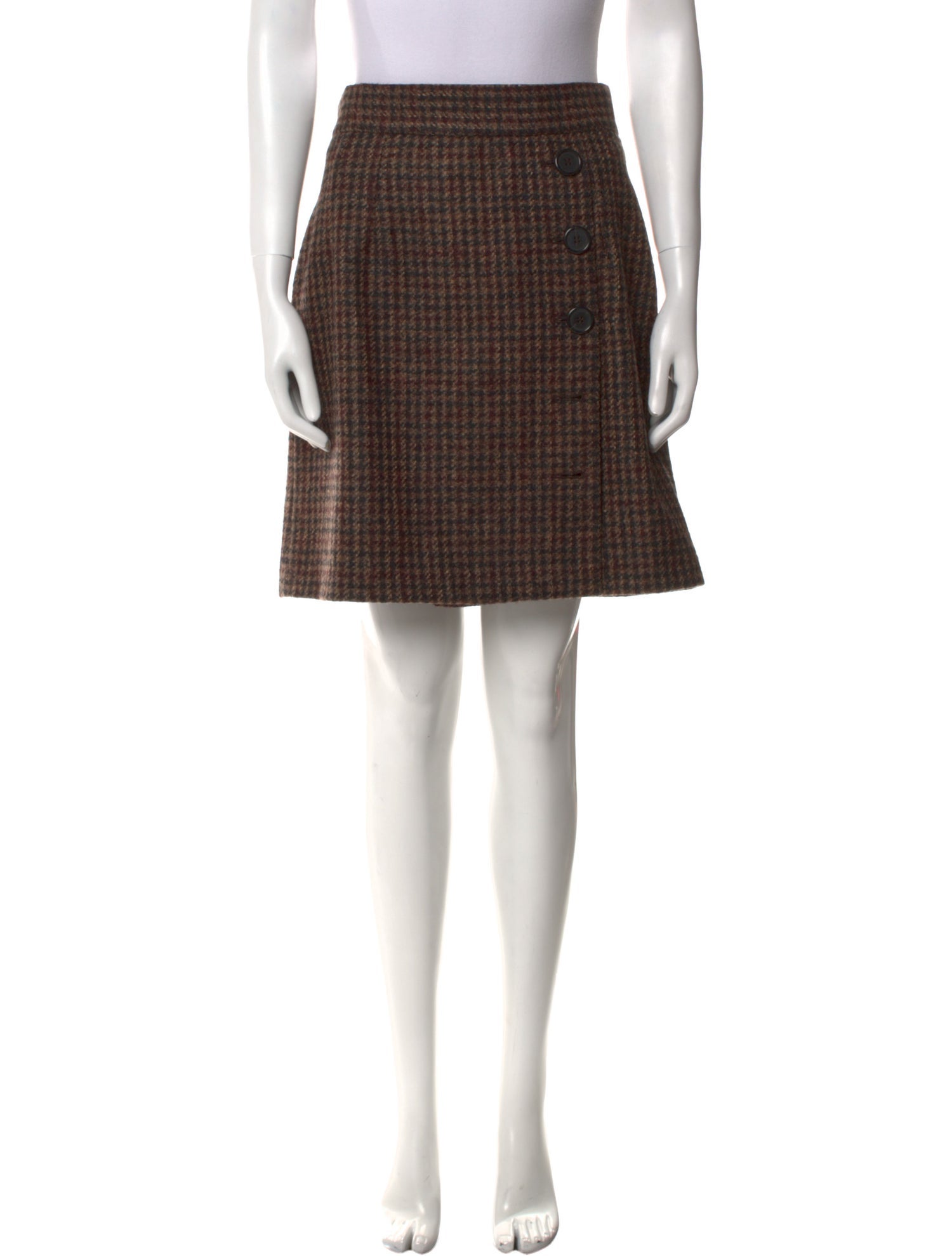 Dolce & Gabbana Wool Knee-Length Skirt