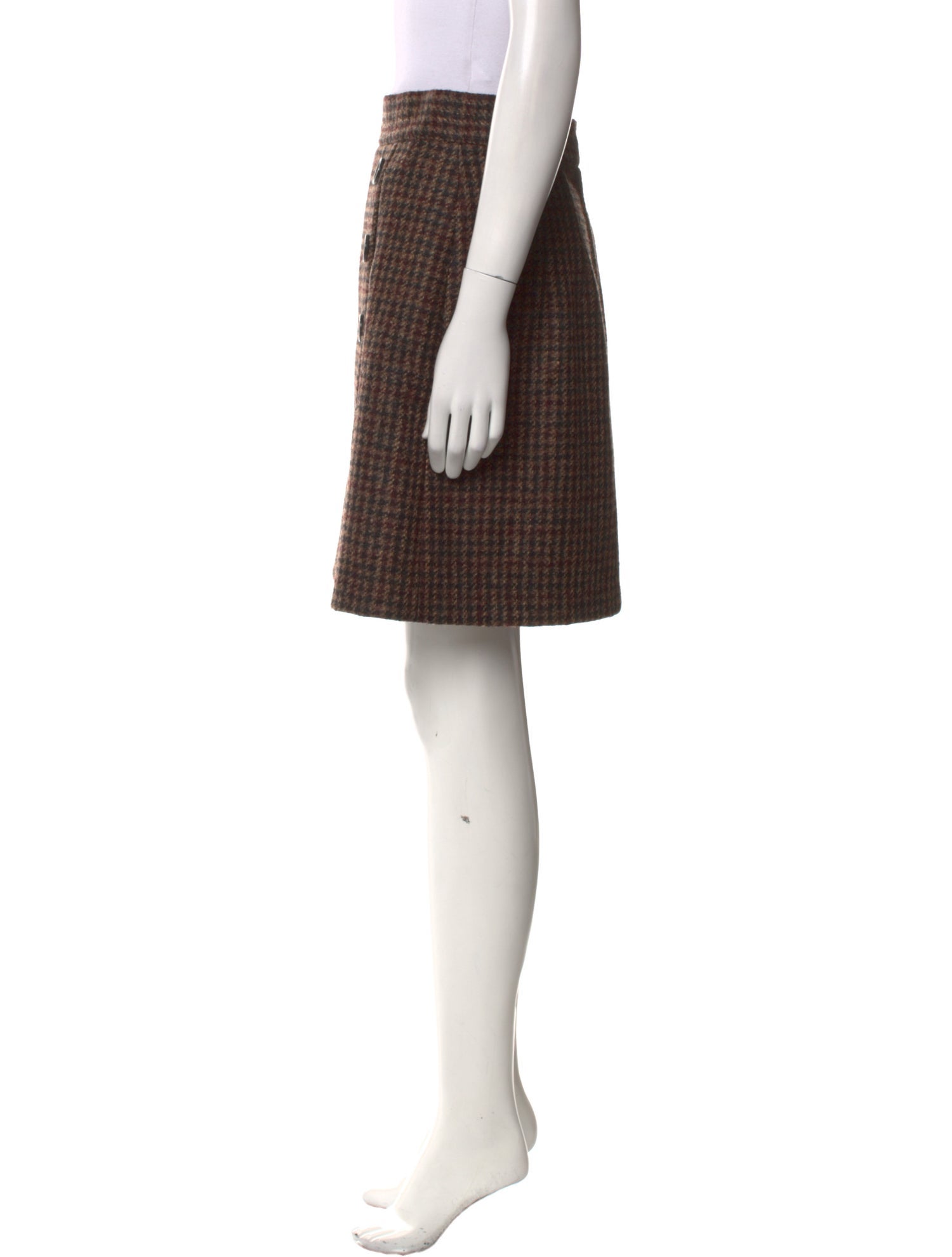 Dolce & Gabbana Wool Knee-Length Skirt