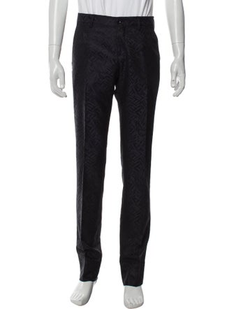 Dolce & Gabbana Virgin Wool Dress Pants