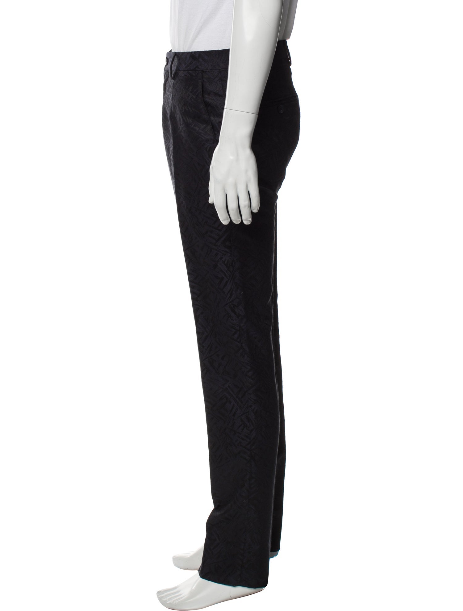 Dolce & Gabbana Virgin Wool Dress Pants