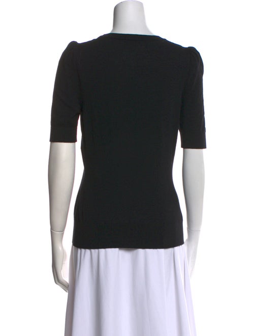 Dolce & Gabbana Virgin Wool Graphic Print Sweater