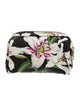 Dolce & Gabbana Nylon Pattern Print Cosmetic Bag