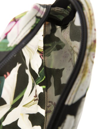 Dolce & Gabbana Nylon Pattern Print Cosmetic Bag
