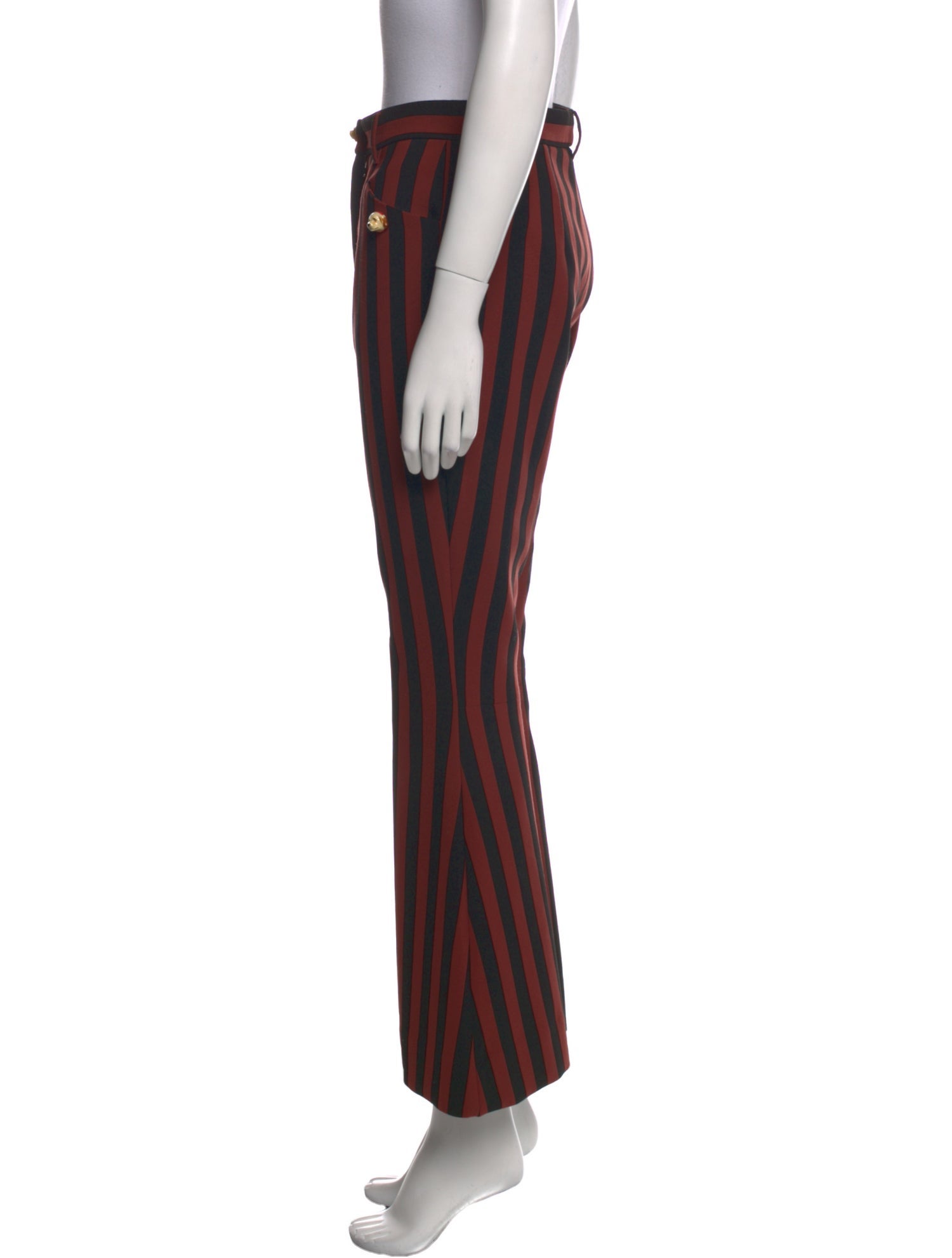 Dolce & Gabbana Striped Wide Leg Pants