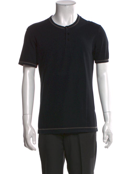 Dolce & Gabbana Crew Neck Short Sleeve Henley