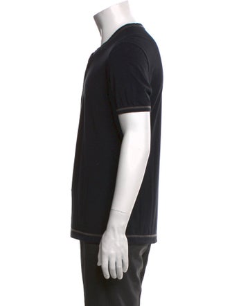 Dolce & Gabbana Crew Neck Short Sleeve Henley