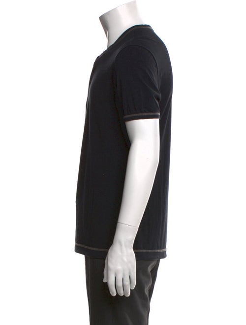 Dolce & Gabbana Crew Neck Short Sleeve Henley
