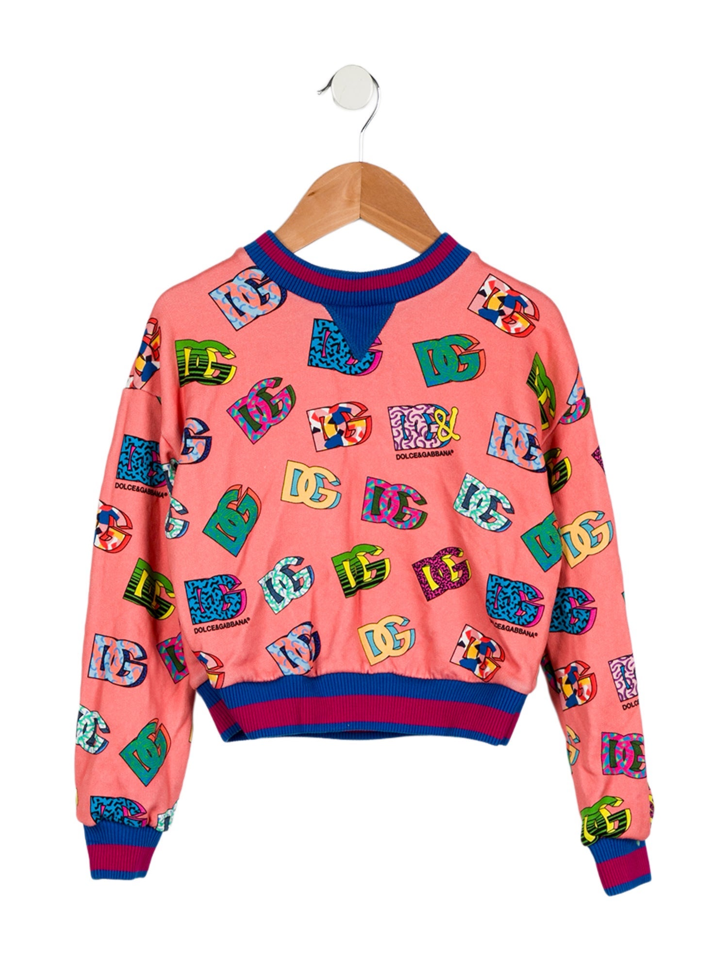Dolce & Gabbana Girls' Long Sleeve Sweatshirt
