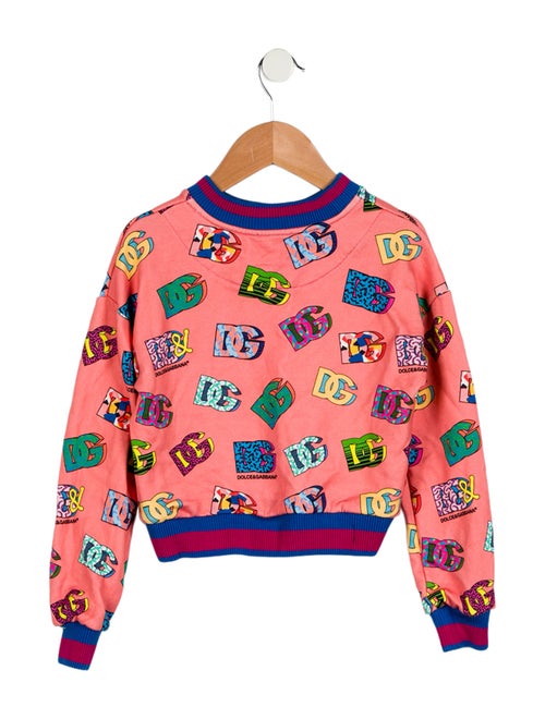 Dolce & Gabbana Girls' Long Sleeve Sweatshirt
