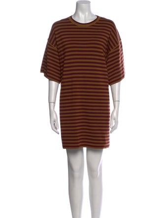 Dolce & Gabbana Virgin Wool Mini Dress