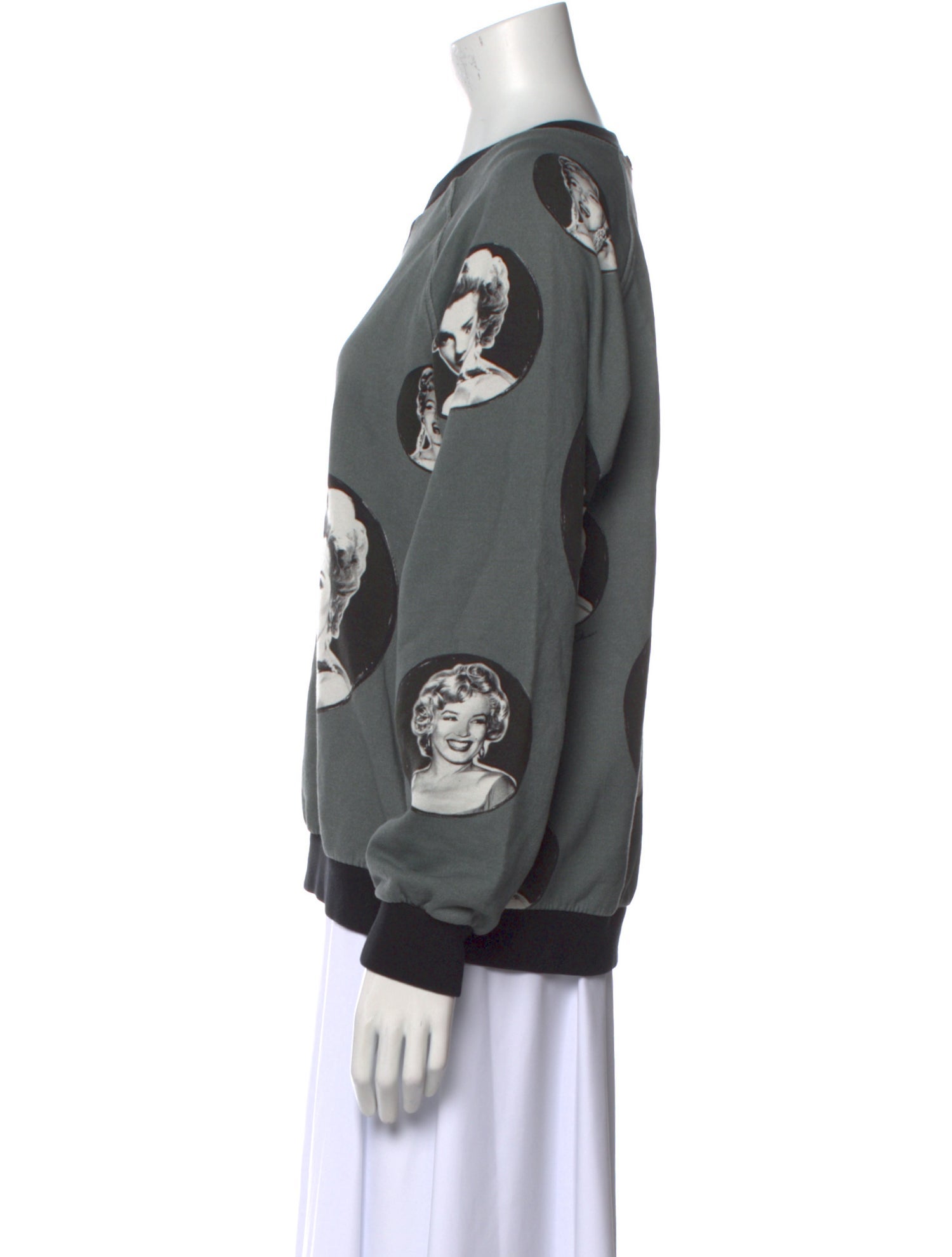 Dolce & Gabbana Graphic Print Crew Neck Sweatshirt