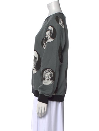 Dolce & Gabbana Graphic Print Crew Neck Sweatshirt