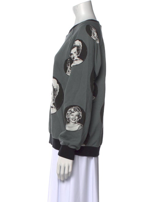 Dolce & Gabbana Graphic Print Crew Neck Sweatshirt