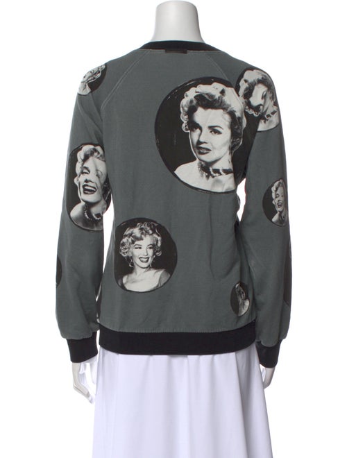 Dolce & Gabbana Graphic Print Crew Neck Sweatshirt
