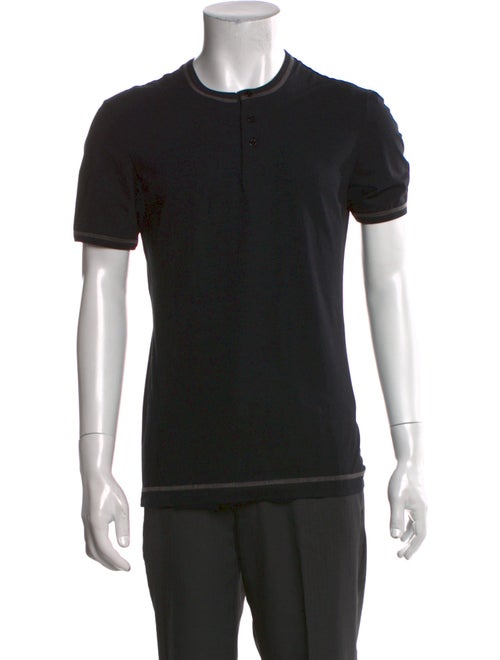 Dolce & Gabbana Crew Neck Short Sleeve Henley