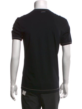 Dolce & Gabbana Crew Neck Short Sleeve Henley