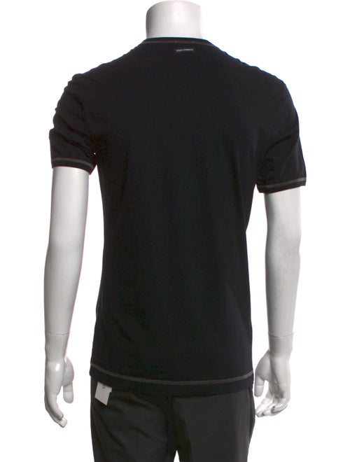 Dolce & Gabbana Crew Neck Short Sleeve Henley