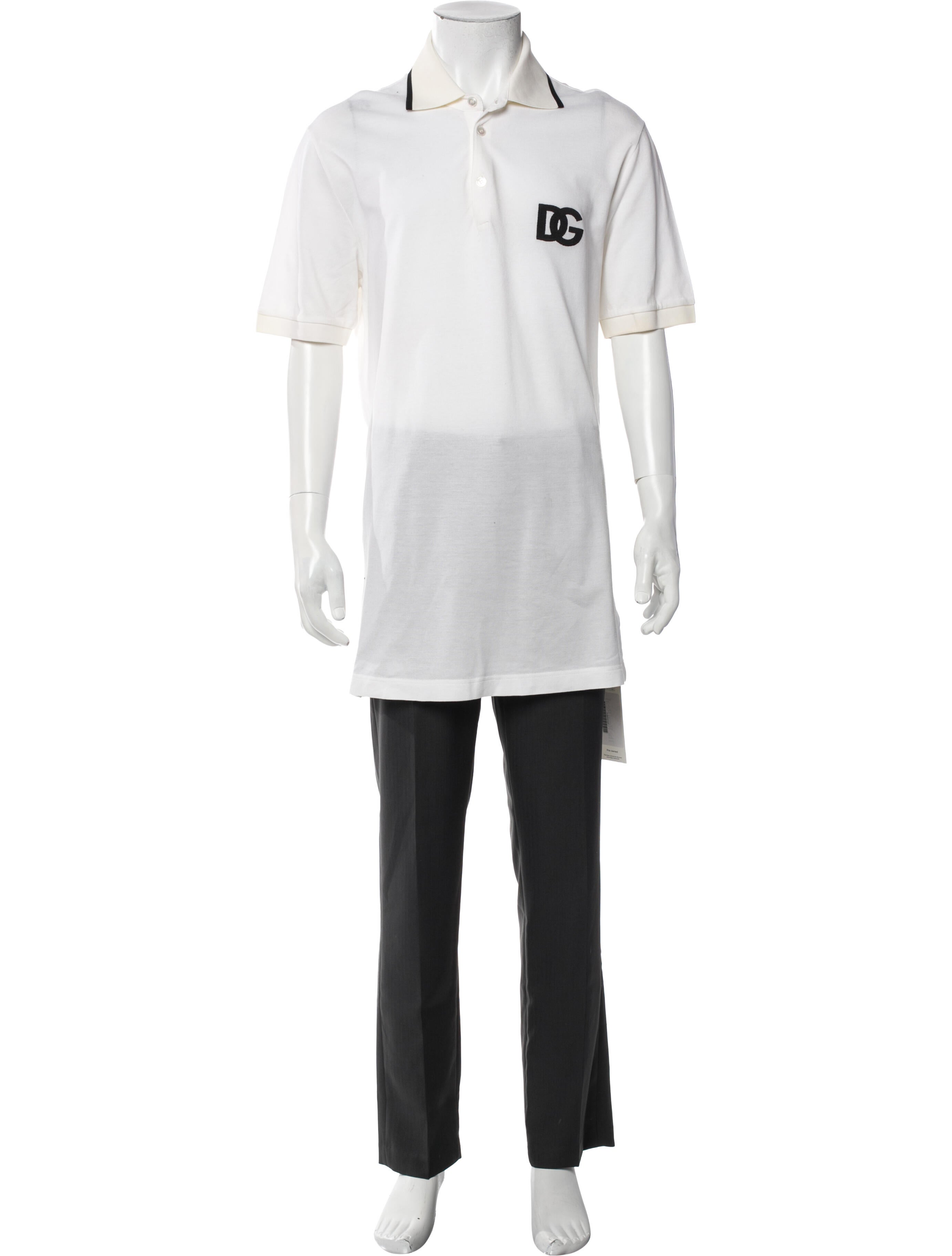 Dolce & Gabbana Collar Short Sleeve Polo Shirt