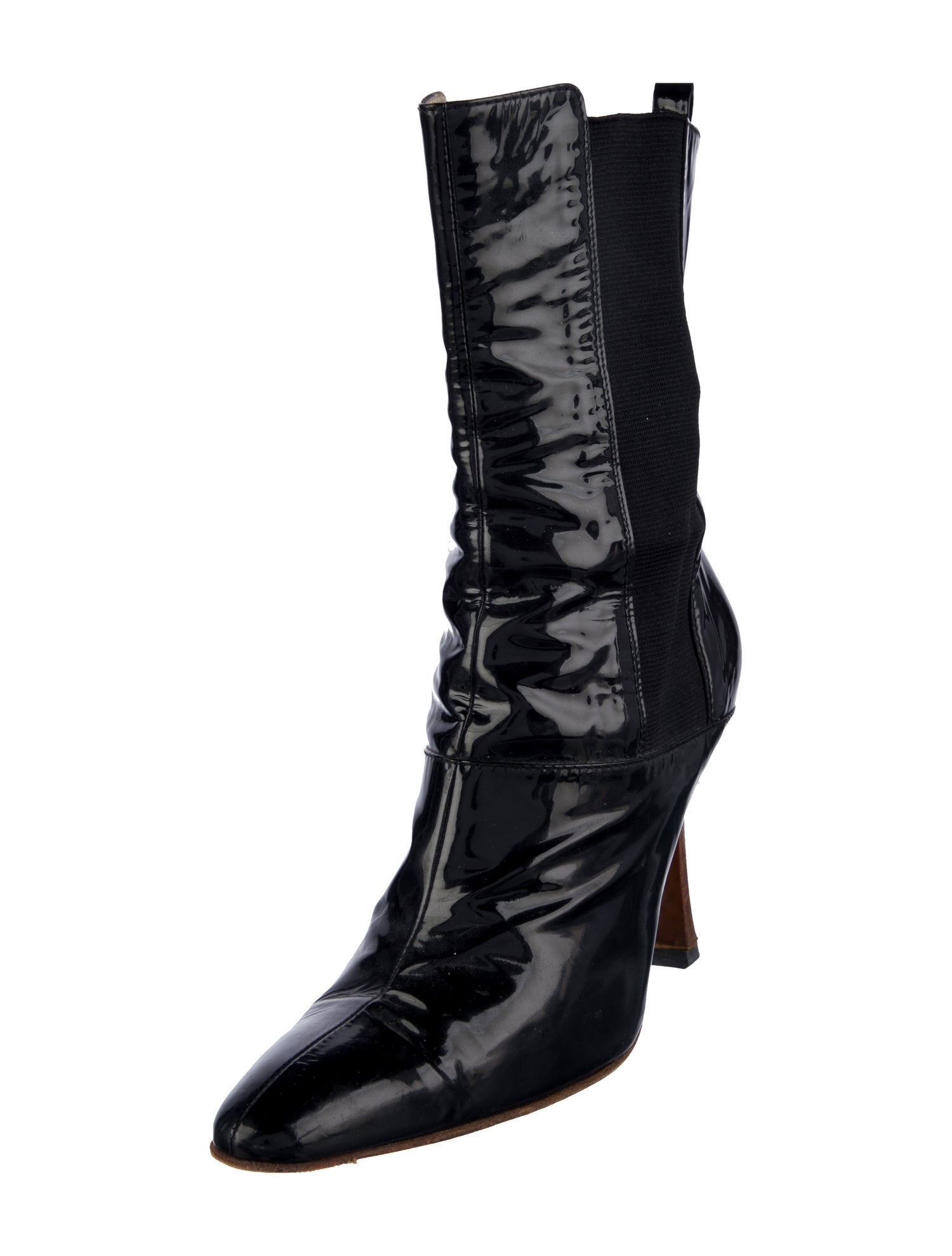 Dolce & Gabbana Patent Leather Boots