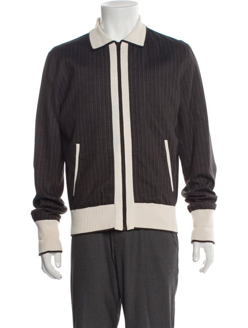 Dolce & Gabbana Striped Bomber Jacket