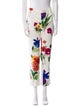 Dolce & Gabbana Floral Print Straight Leg Pants